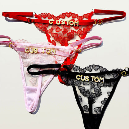 Femme's Lustful Thong ( DIY + INTERCHANGEABLE )