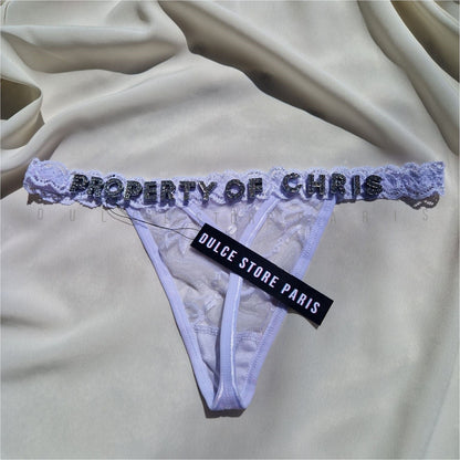 Femme's Personalized Lingerie