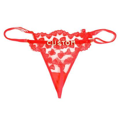 Femme's Lustful Thong ( DIY + INTERCHANGEABLE )