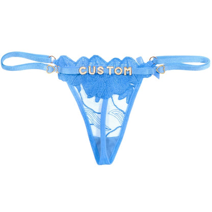 Femme's Lustful Leaf Thong ( DIY + INTERCHANGEABLE )