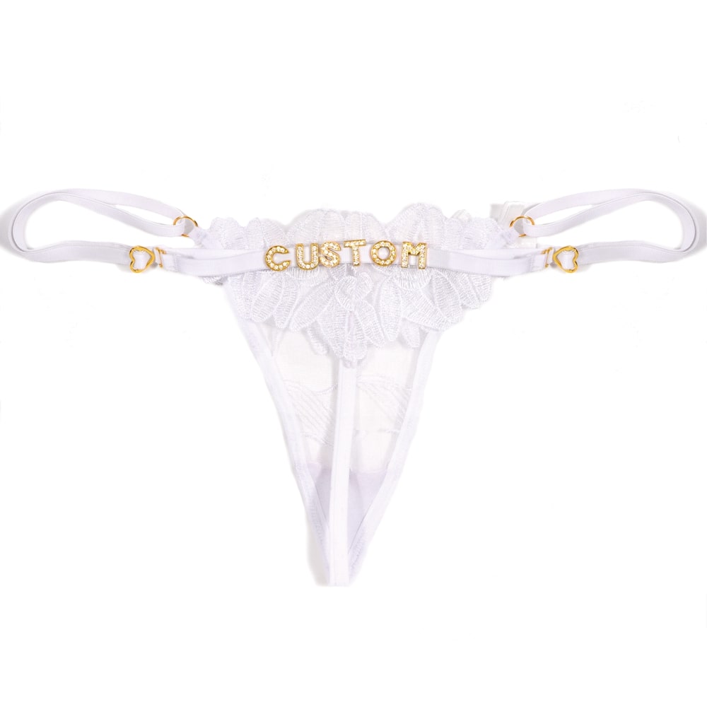 Femme's Lustful Leaf Thong ( DIY + INTERCHANGEABLE )