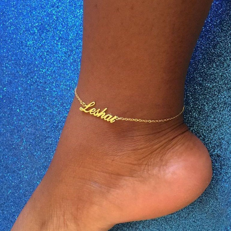 Personalized Anklet